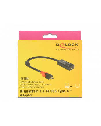 DeLOCK DP Adap. f. C Monitor 4K 60Hz