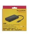 DeLOCK C St > VGA/HDMI/DVI DP blue - black - nr 19