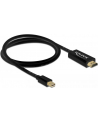 DeLOCK miniDP - HDMI A St-St - black 1m - Mini Displayport 1.1 - nr 14