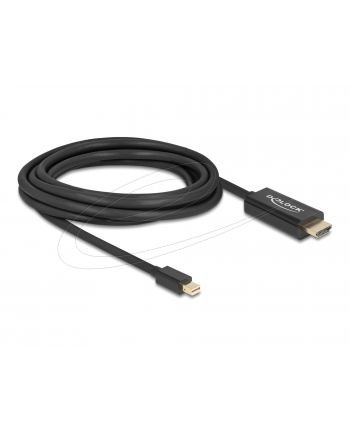 DeLOCK miniDP - HDMI A St-St - black 1m - Mini Displayport 1.1 nr 1
