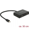 DeLOCK Splitter mini DP1.2 in > 2xDP out - nr 11