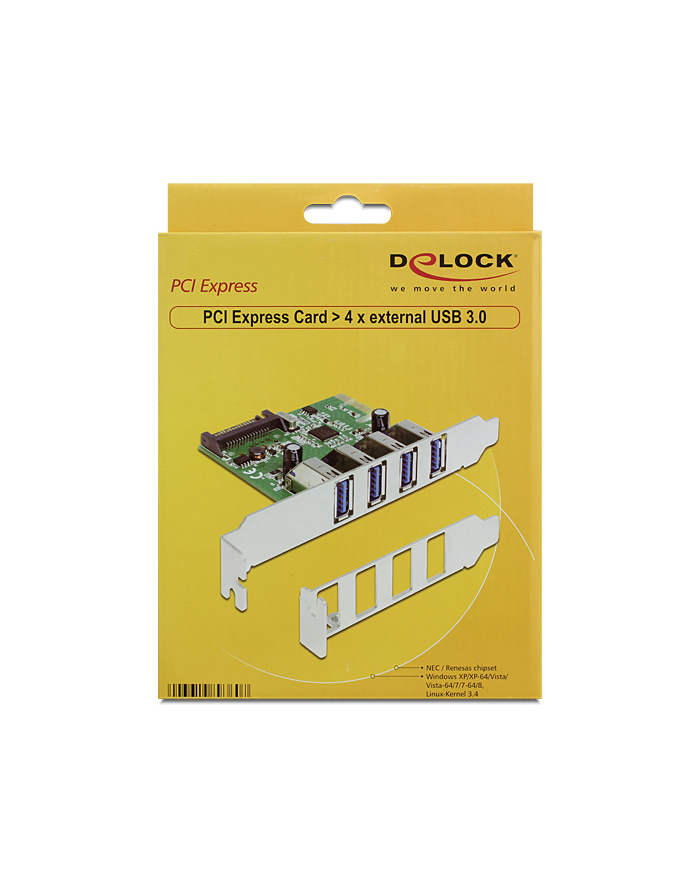 DeLOCK PCIe> extern 3.0 główny