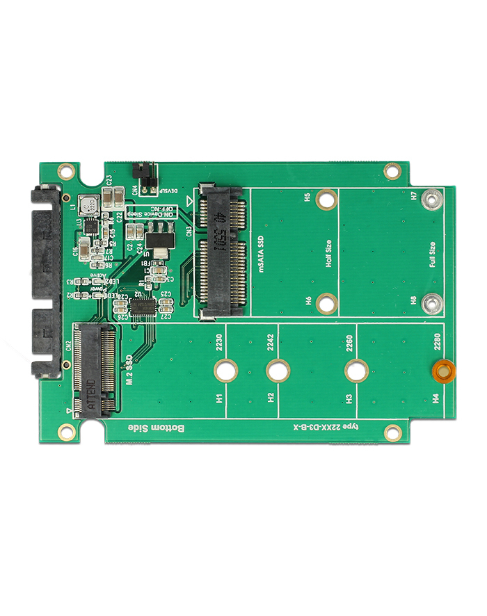 DeLOCK 2.5 converter SATA 22Pin>1x M.2 główny