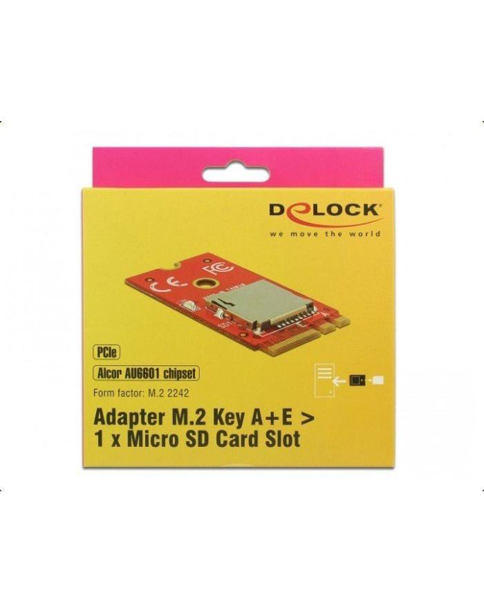 DeLOCK Key A+E>1x Micro SD Card Slot główny