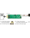 DeLOCK Konv SATA Pin8 blue>M.2 B Slot - nr 21