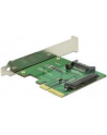 DeLOCK PCIe x4 card>1x int. NVMe blue - SFF-8639 - nr 19