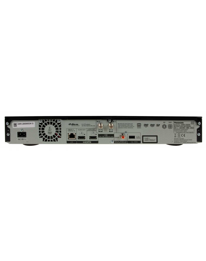 Panasonic DMR-UBS90, Blu-ray-Recorder - 2000 GB HDD, UHD/4k, DVB-S/S2 główny