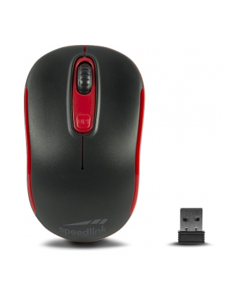 Speedlink CEPTICA Mouse - Wireless USB black/red