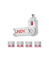 Lindy port lock 4pcs. with - Code red - nr 23