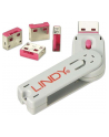 Lindy port lock 4pcs. with - Code red - nr 3