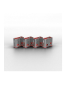 Lindy port lock 4pcs. with - Code red - nr 48