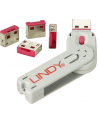 Lindy port lock 4pcs. with - Code red - nr 6