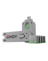 Lindy port lock 4pcs. - Code green - nr 23