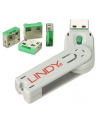 Lindy port lock 4pcs. - Code green - nr 8
