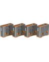 Lindy port lock 4pcs. - Code Orange - nr 30