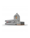 Lindy port lock 4pcs. - Code Orange - nr 15