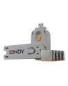 Lindy port lock 4pcs. - Code Orange - nr 16