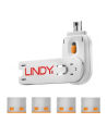 Lindy port lock 4pcs. - Code Orange - nr 32