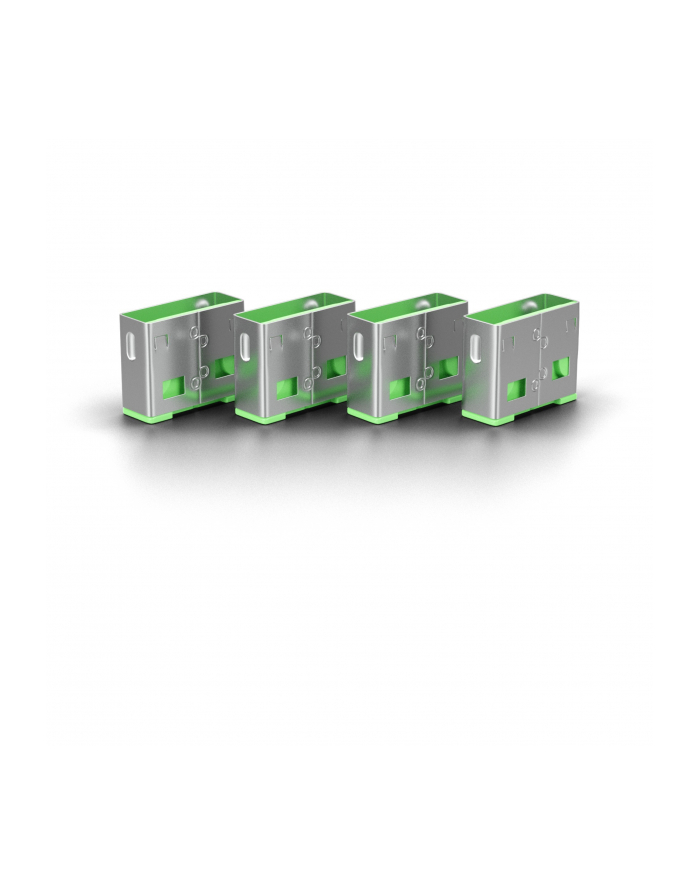 Lindy port lock 10pcs. - Code green główny