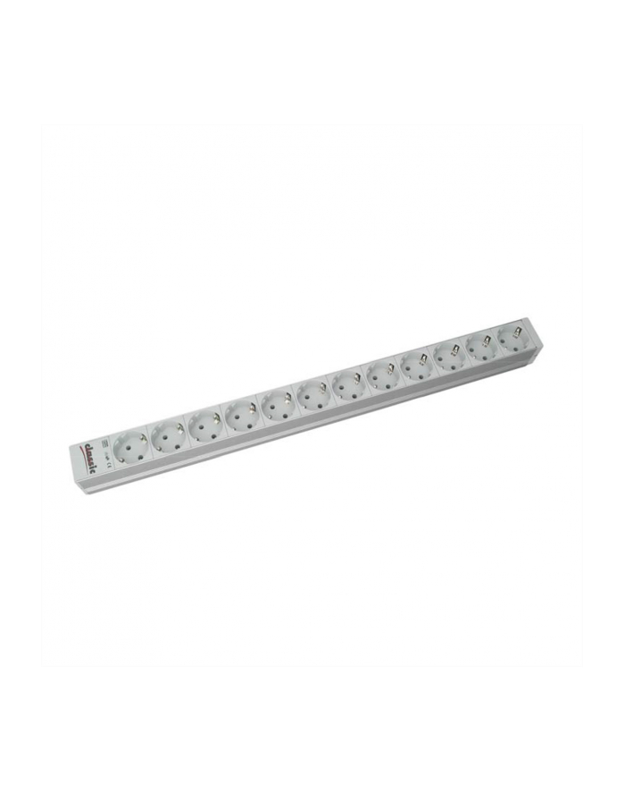 Bachmann power strip ALU 1HE 333.413 - 12x protective contact sockets główny