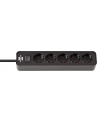 Brennenstuhl Ecolor power strip 5-fold black - nr 13