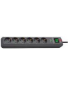 Brennenstuhl Eco-Line sockets 6-fold - anthracite 13.500A surge protection - nr 12