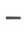 Brennenstuhl Eco-Line sockets 6-fold - anthracite 13.500A surge protection - nr 2