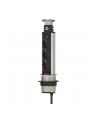 Brennenstuhl Tower Power Alu 3-fold 2m silver / black - nr 19