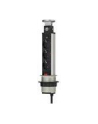 Brennenstuhl Tower Power Alu 3-fold 2m silver / black - nr 23
