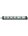 Brennenstuhl Premium-Line black / gray 5x Plug - H05VV-F 3G1.5 3m IP44 - nr 10