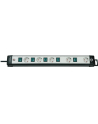 Brennenstuhl Premium-Line black / gray 5x Plug - H05VV-F 3G1.5 3m IP44 - nr 11