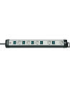 Brennenstuhl Premium-Line black / gray 5x Plug - H05VV-F 3G1.5 3m IP44 - nr 15