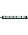 Brennenstuhl Premium-Line black / gray 5x Plug - H05VV-F 3G1.5 3m IP44 - nr 6