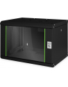 Digitus 19  wall 420x600x450mm - black - RAL9005 - nr 24