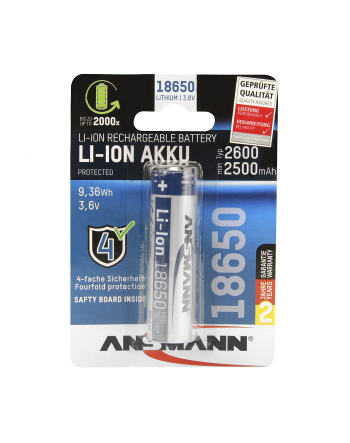 ansmann Ans Li-ion battery 18650 główny