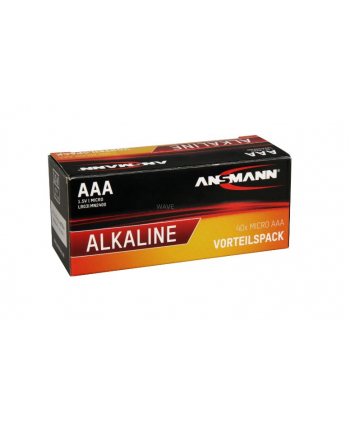 Ansmann Micro Red 40x AAA Box