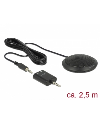 DeLOCK table microphone m. 3.5mm jack - 3 pin