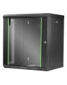 Digitus 19  wall 643x600x450mm - black 12HE - RAL9005 - nr 13