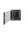 Digitus 19  wall 643x600x450mm - black 12HE - RAL9005 - nr 18