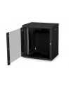 Digitus 19  wall 643x600x450mm - black 12HE - RAL9005 - nr 1