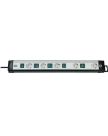 Brennenstuhl Premium-Line black / gray 5x Plug - H05VV-F 3G1.5 3m IP44 - nr 15