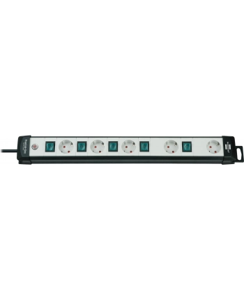 Brennenstuhl Premium-Line black / gray 5x Plug - H05VV-F 3G1.5 3m IP44