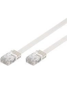 goobay Patch cable Cat6 U/UTP flat white 1,0m - nr 8