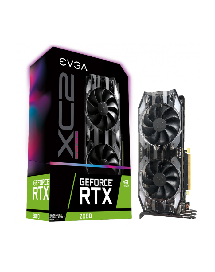 EVGA GeForce RTX 2080 XC2 ULTRA GAMING, 8GB GDDR6, iCX2 & RGB LED główny