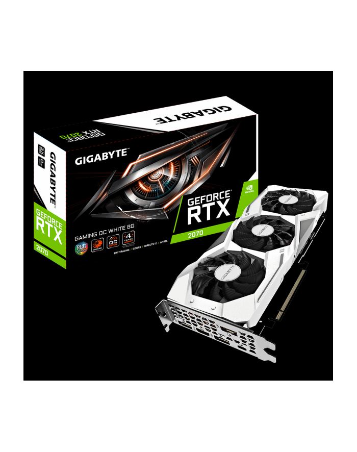 Gigabyte GeForce RTX 2070 GAMING OC WHITE, 8GB GDDR6 główny