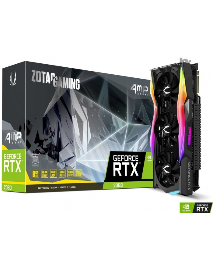 ZOTAC GAMING GeForce RTX 2080 AMP Extreme, 8GB GDDR6, 3x DP/HDMI/USB-C główny