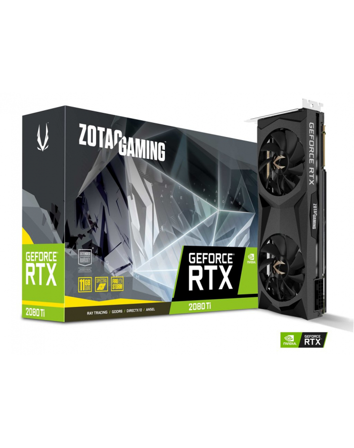 ZOTAC GAMING GeForce RTX 2080 Ti, 11GB GDDR6, HDMI, 3xDP, USB-C główny