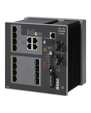Cisco Systems Cisco IE 4000 8 x SFP 1G, 4 x 1G Combo , LAN Base