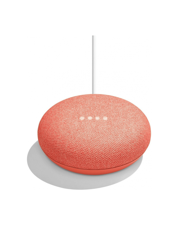 Google Home Mini - WiFi - Google Assistant - coral główny