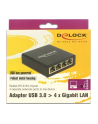 DeLOCK USB3.0 Adapter> 4 x Gigabit LAN - nr 17